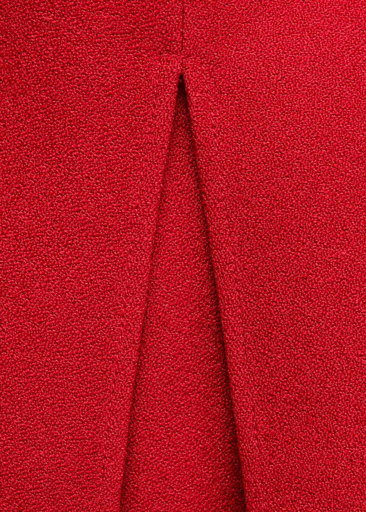 Knitted dress with gathered detail