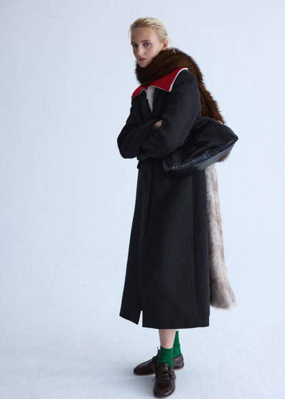 Tailored wool coat
