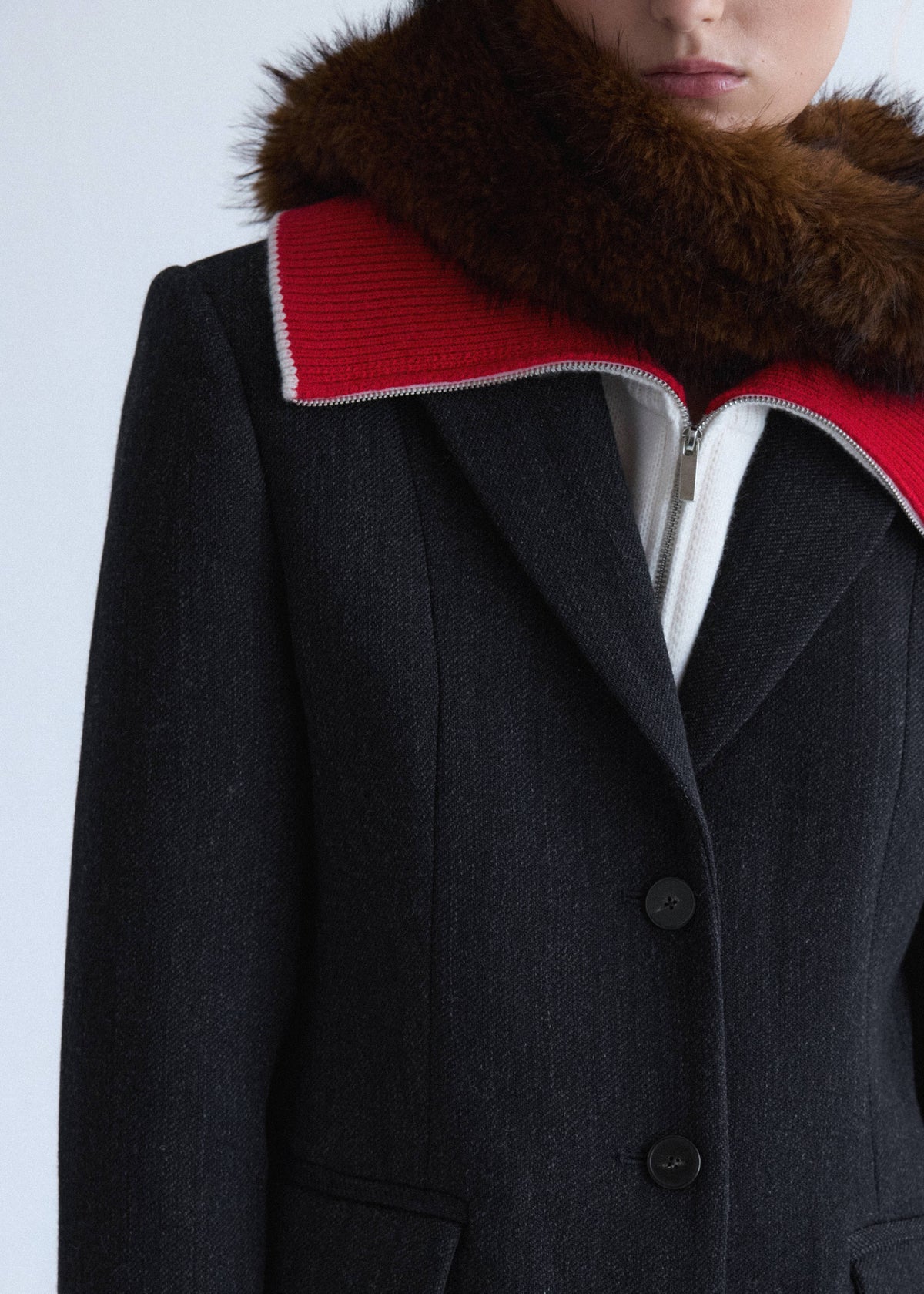 Tailored wool coat