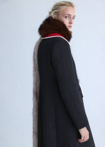 Tailored wool coat