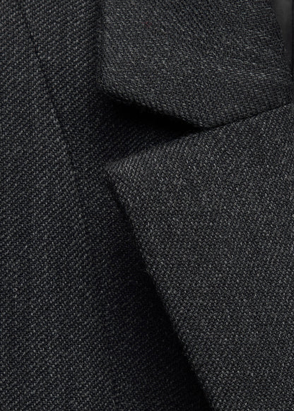 Tailored wool coat