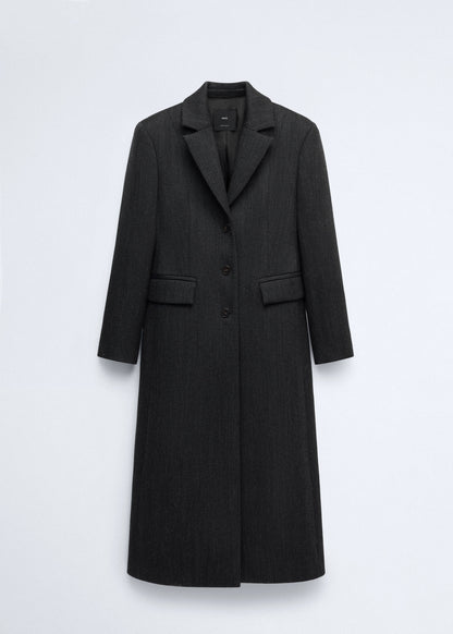 Tailored wool coat