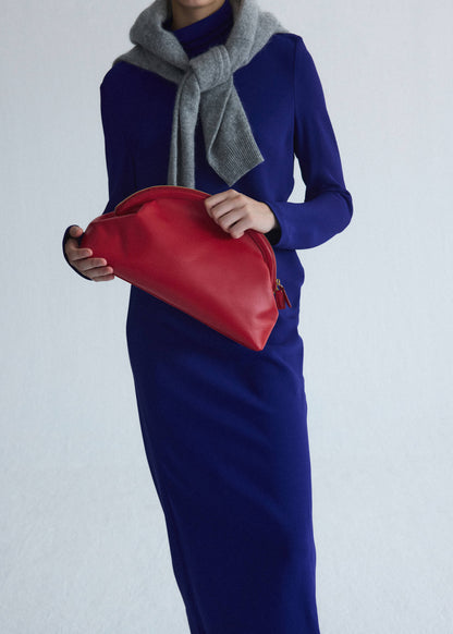 Turtleneck midi-dress