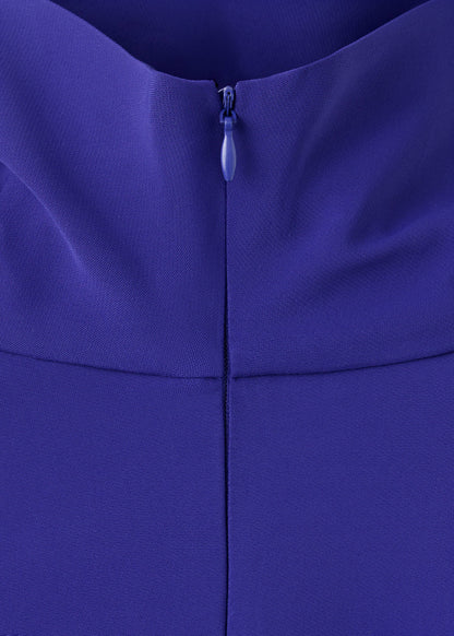 Turtleneck midi-dress