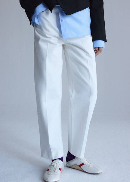Ankle-length balloon jeans