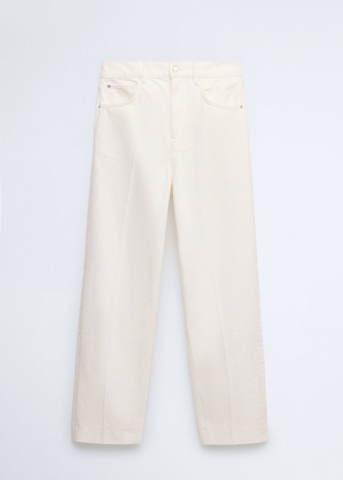 Ankle-length balloon jeans