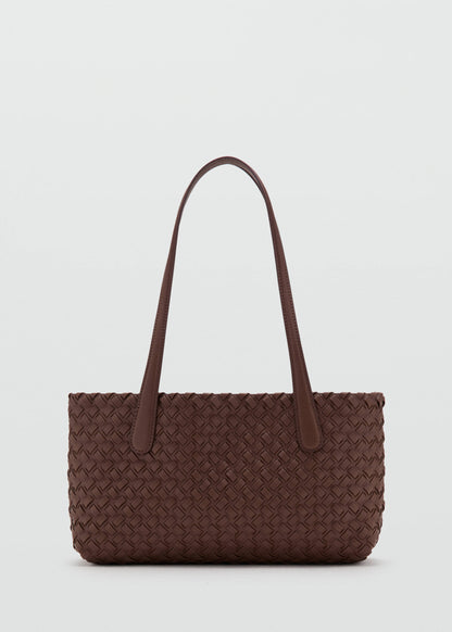 Braided tote bag