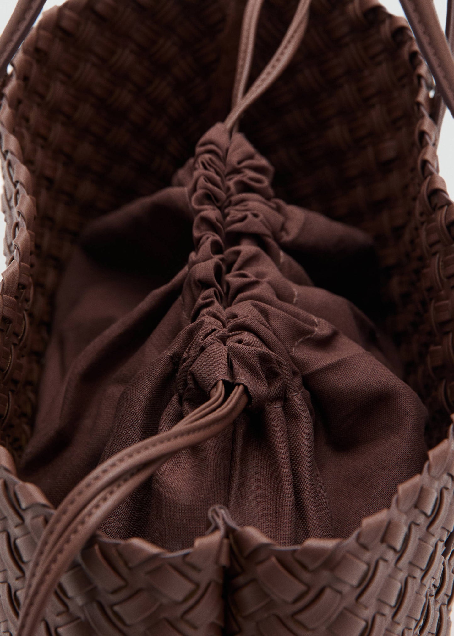 Braided tote bag
