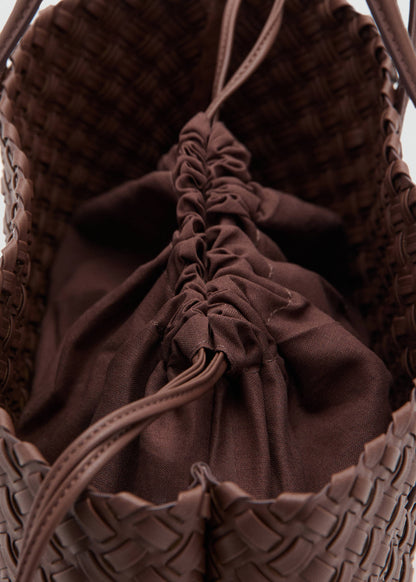 Braided tote bag