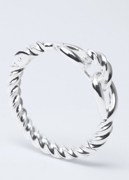 Rigid knot bangle