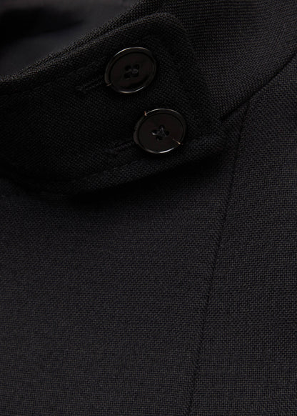100% wool suit jacket with buttons