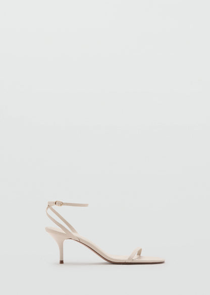 Strappy heeled sandals