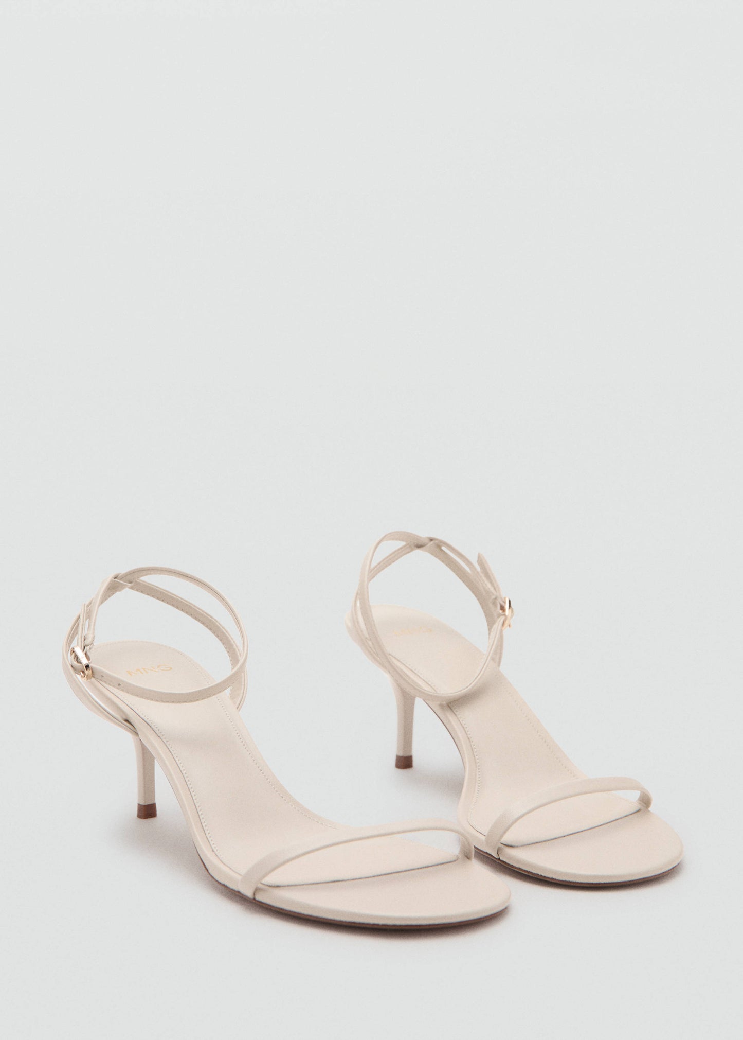 Strappy heeled sandals