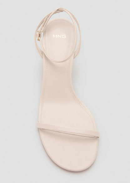 Strappy heeled sandals