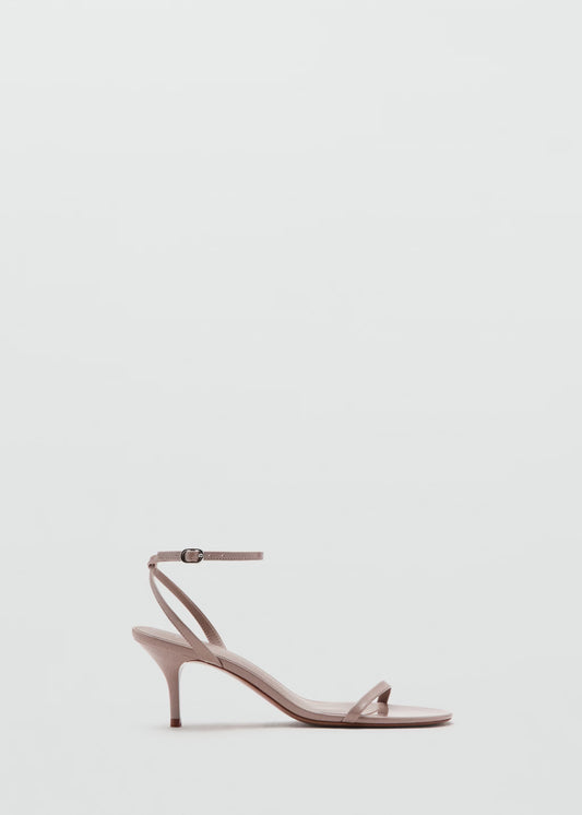 Strappy heeled sandals