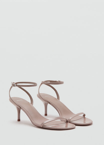Strappy heeled sandals