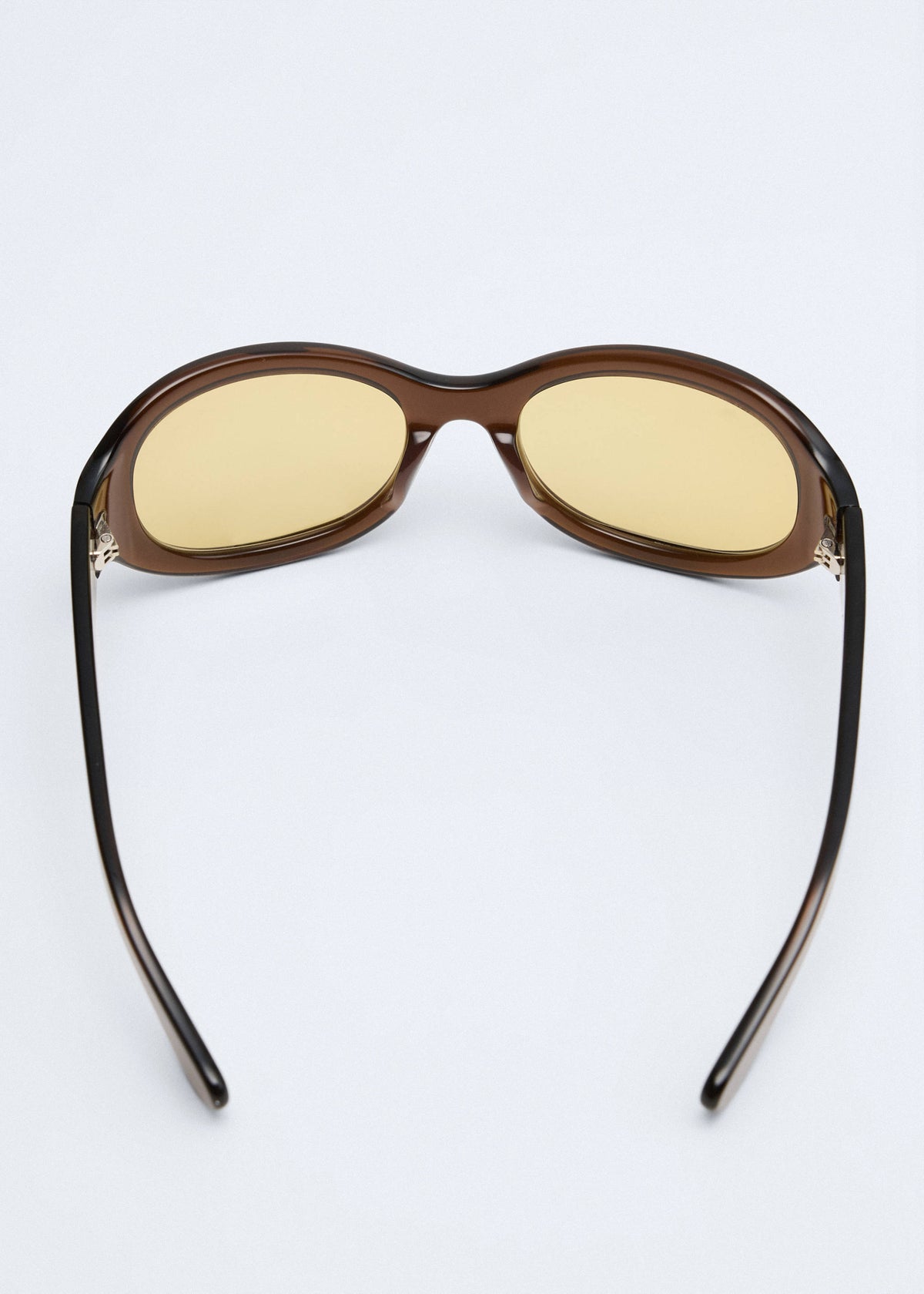 Oval-frame sunglasses