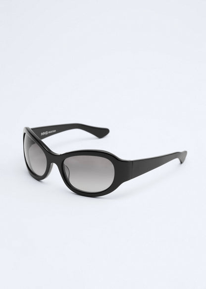 Oval-frame sunglasses