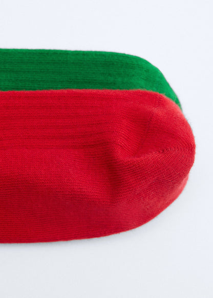 Ribbed socks pack