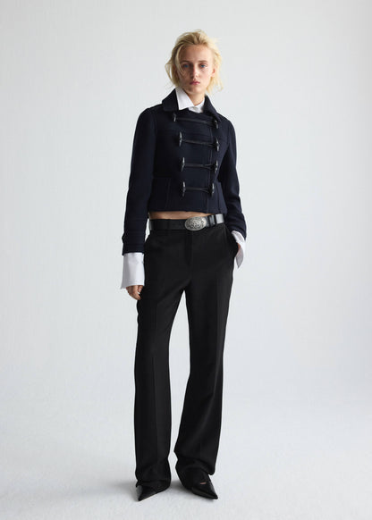 Wool duffle coat