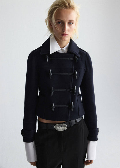 Wool duffle coat