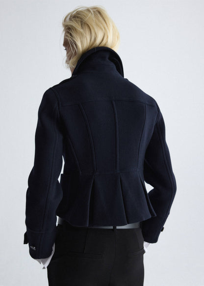 Wool duffle coat