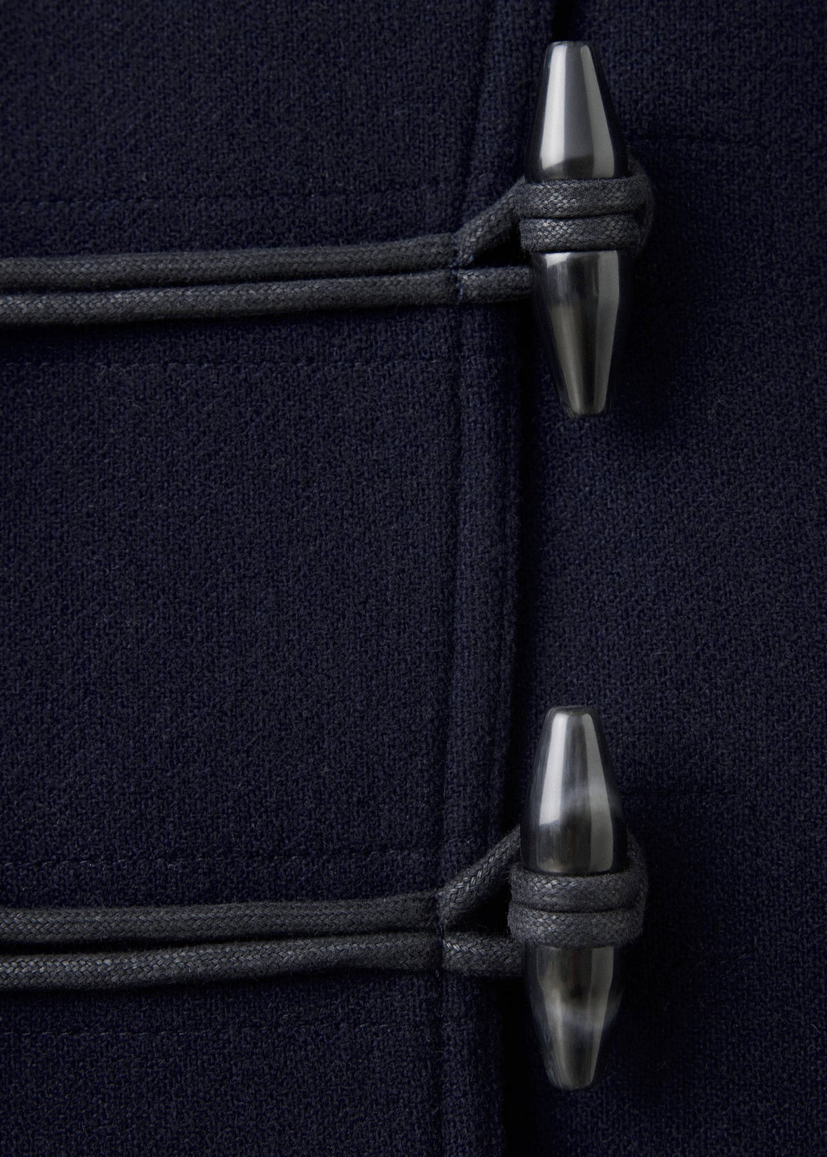 Wool duffle coat