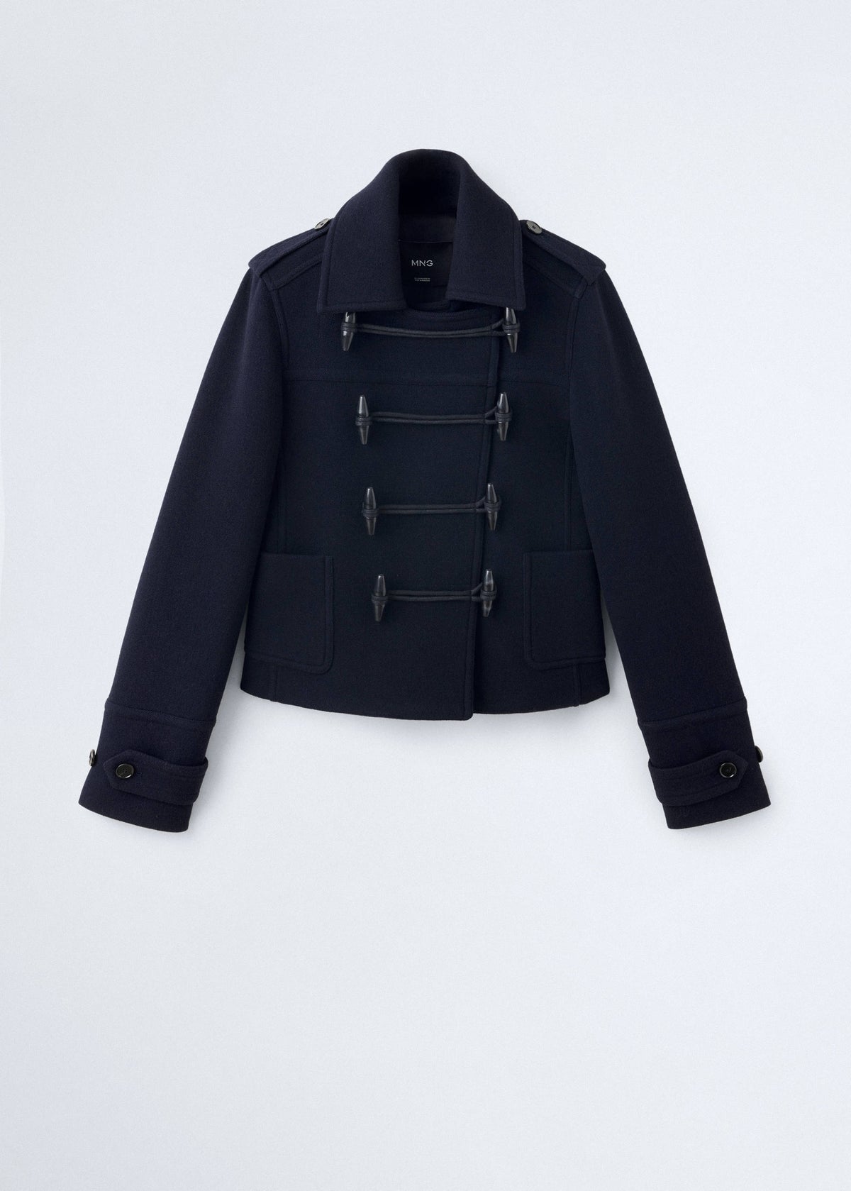 Wool duffle coat