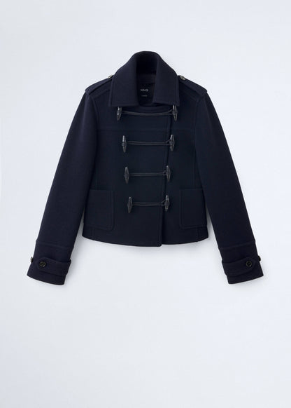 Wool duffle coat