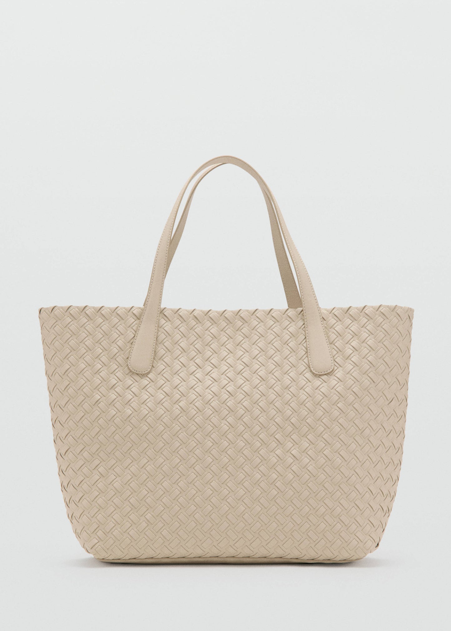 Braided tote bag