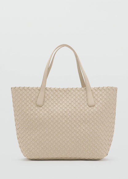 Braided tote bag