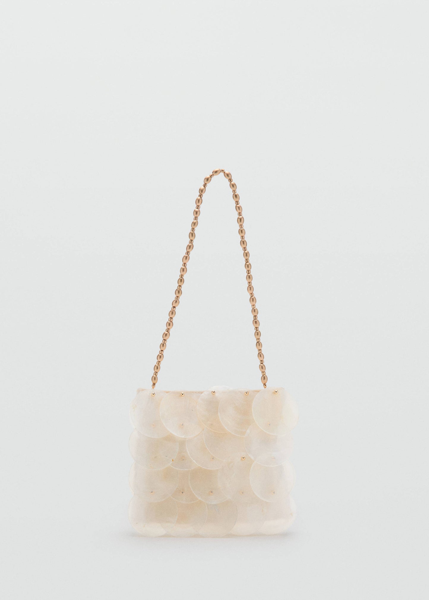 Shell clutch bag