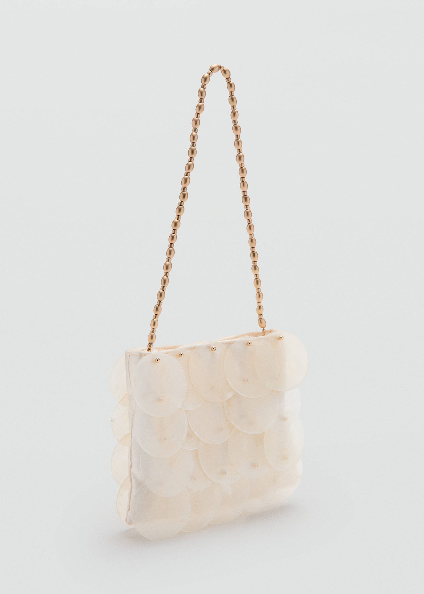 Shell clutch bag