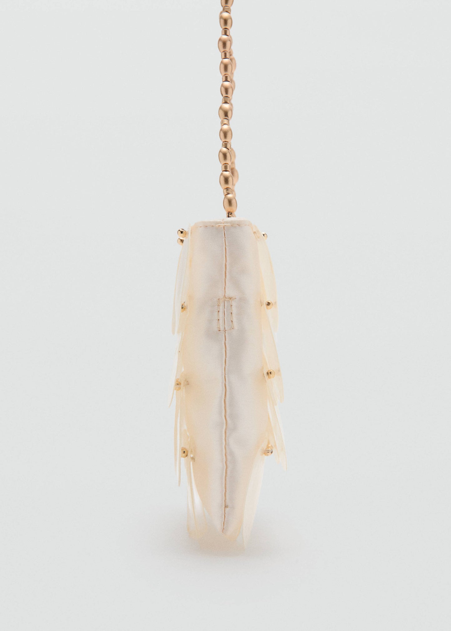 Shell clutch bag