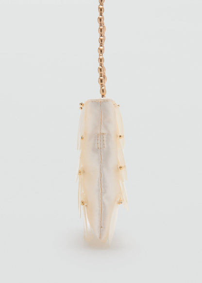 Shell clutch bag