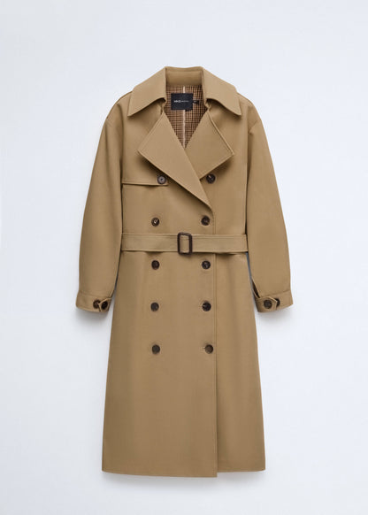 Belt lyocell trench