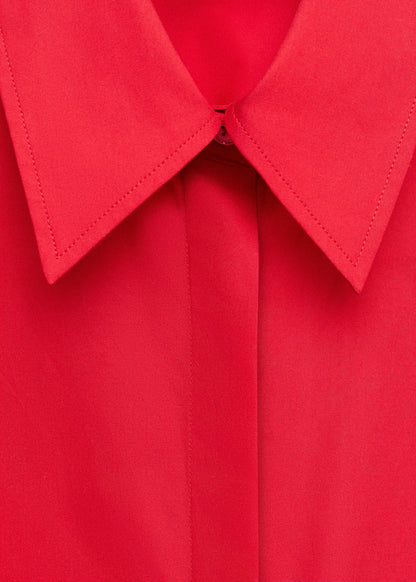 Poplin shirt with pocket