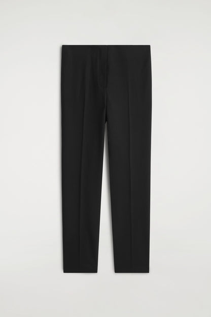 Slim Wool-Blend Trousers