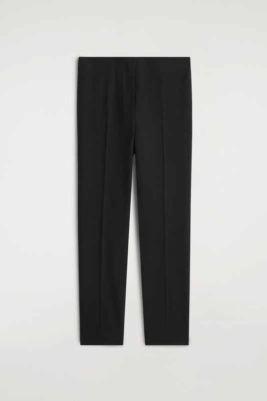 Slim Wool-Blend Trousers