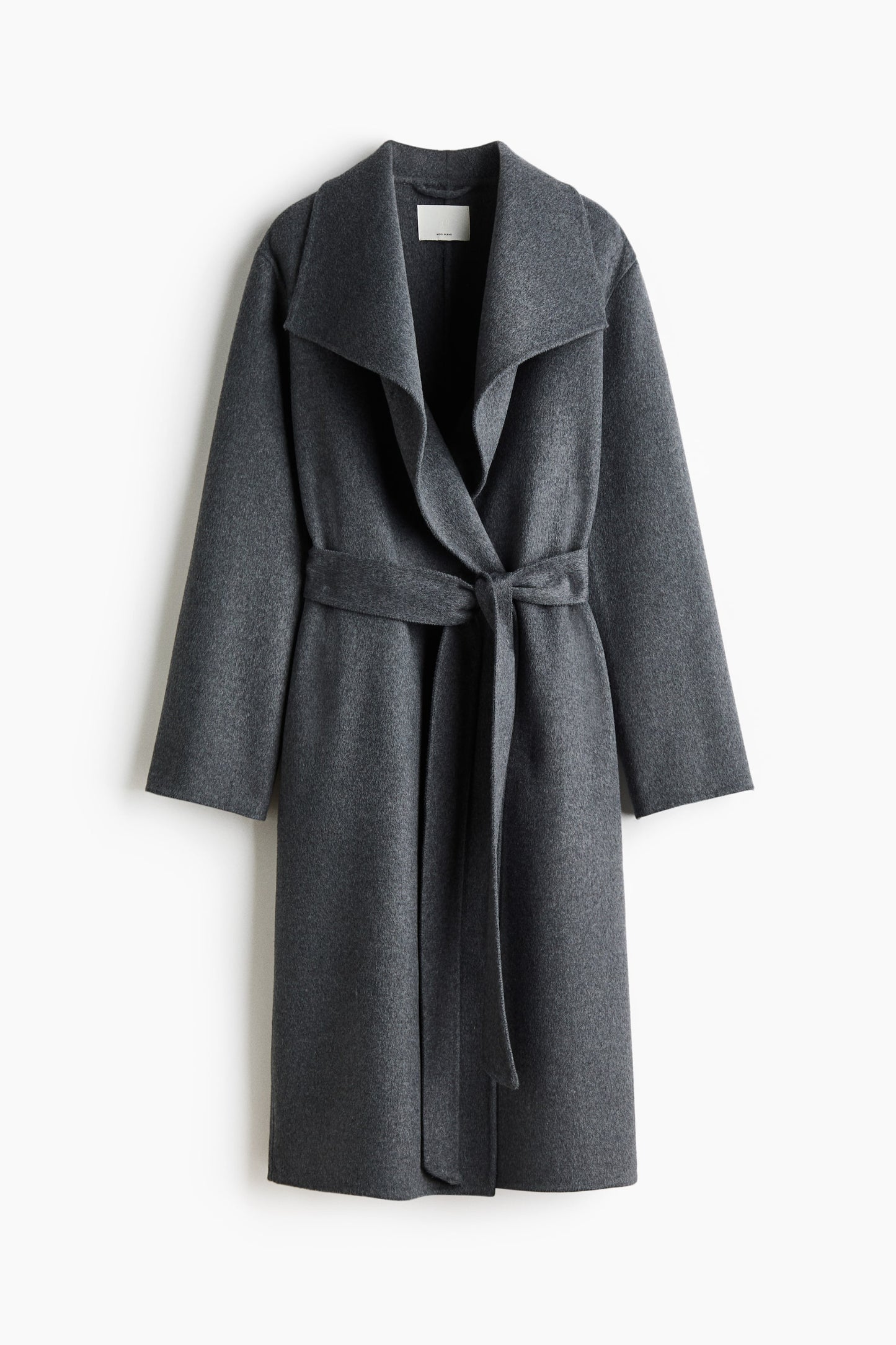 Handmade wool-blend coat