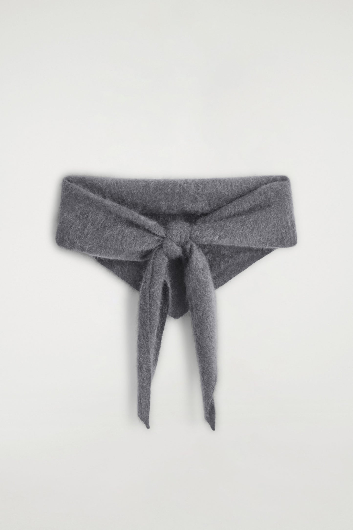 Brushed-Cashmere Triangle Scarf