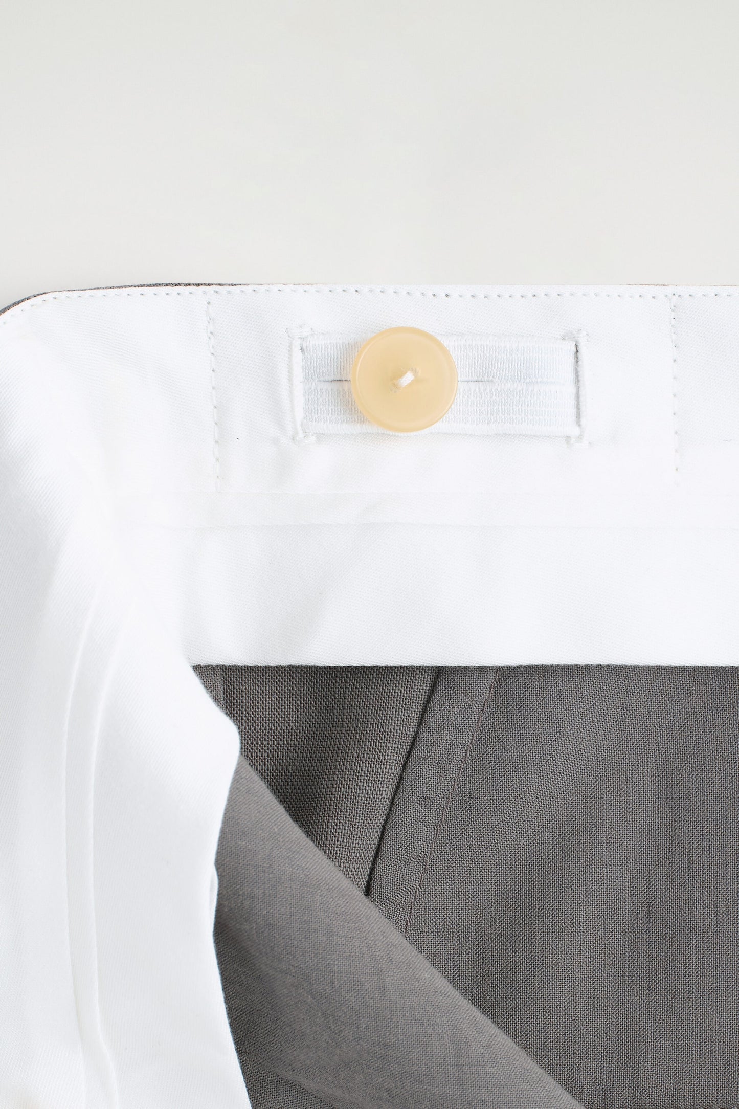 Tailored Wool Straight-Leg Trousers