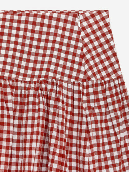 Seersucker Skirt