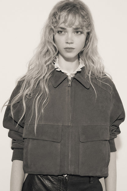Suede jacket