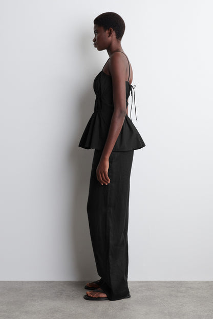 Gathered Cotton Top