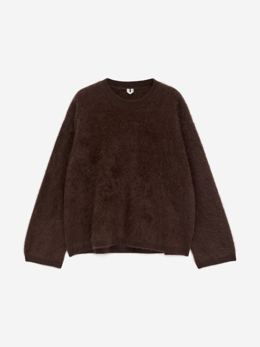 Pure Brushed-Cashmere Jumper