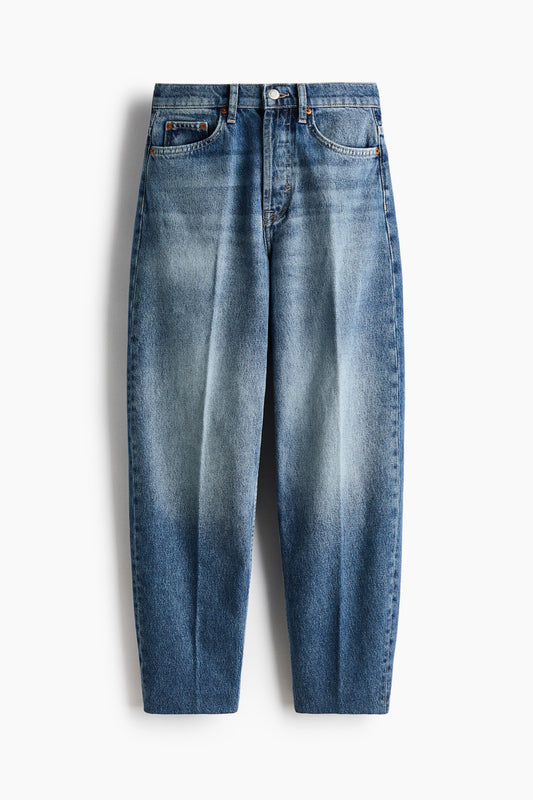 Barrel High Ankle Jeans