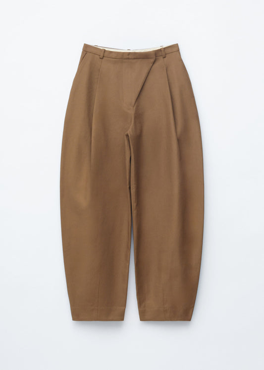 Barrel-Leg Trousers