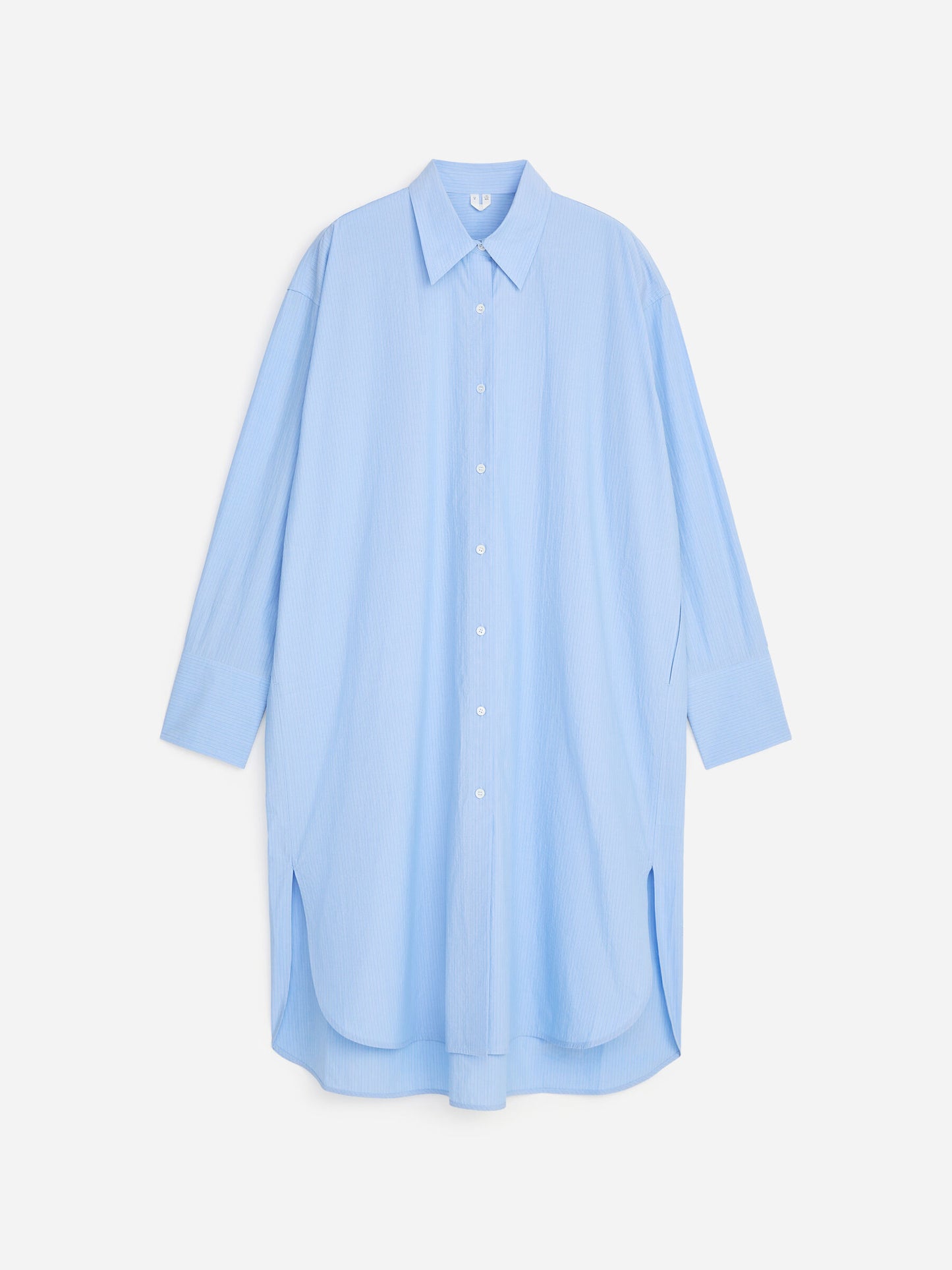 Loose-Fit Cotton Shirt Dress