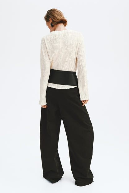Boat-neck top